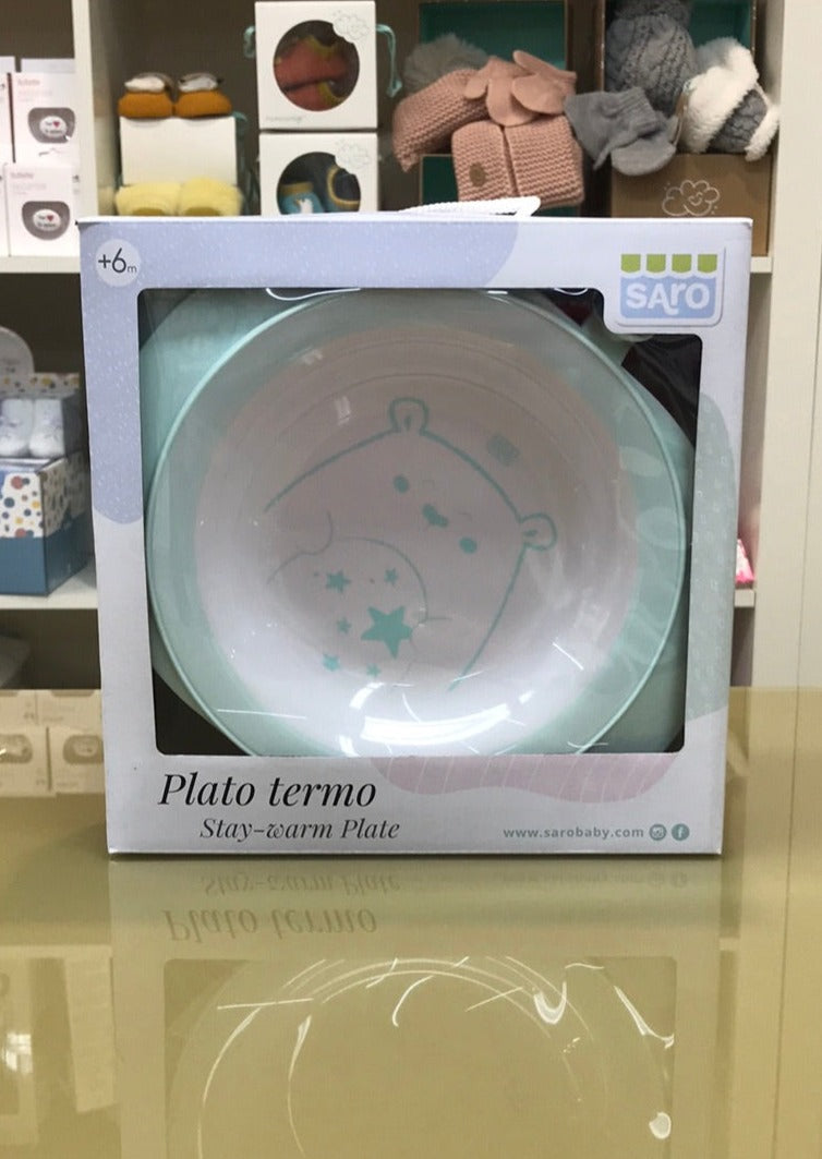 Plato termo osito Saro