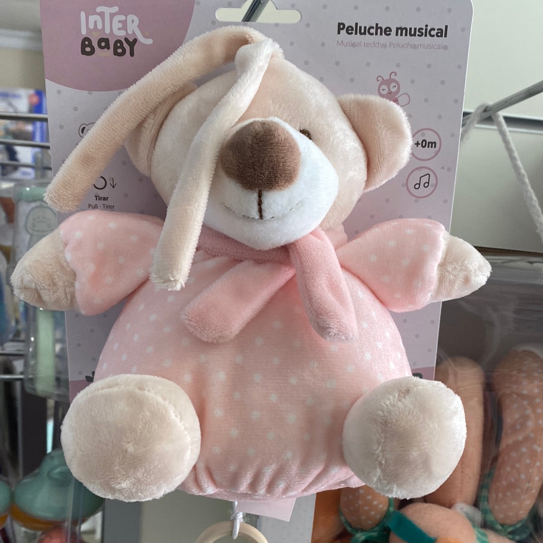 Peluche osito musical Interbaby