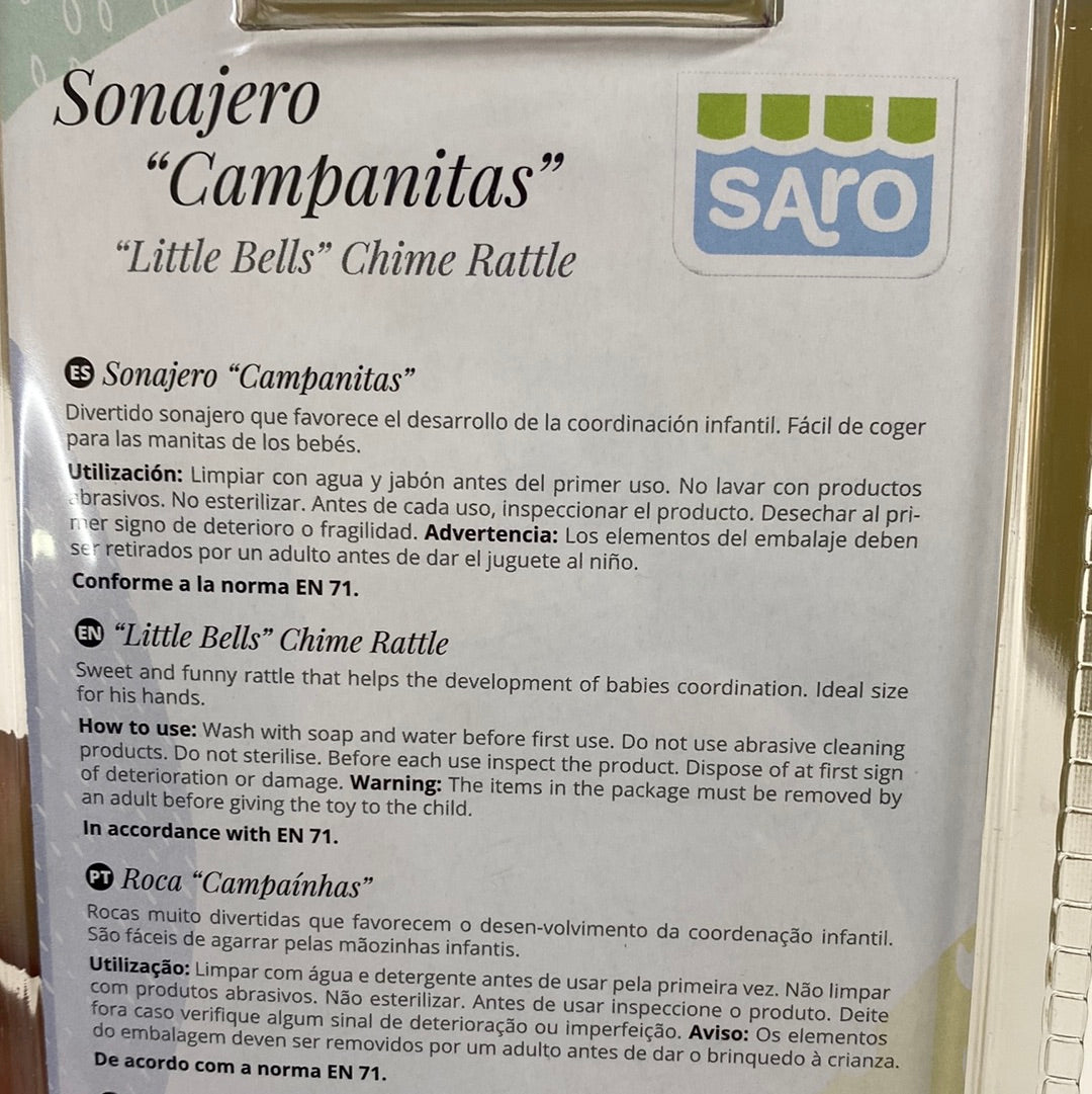 Sonajero "Campanitas" Saro