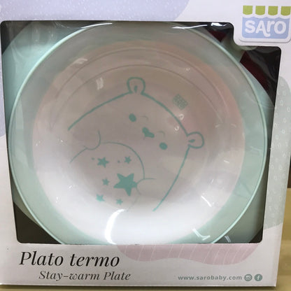 Plato termo osito Saro